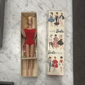 Mattel blonde barbie vintage swim